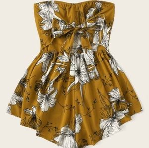 SHEIN Floral Romper